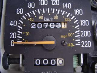 Tachometer XJ750Seca - zum Schließen ins Bild klicken